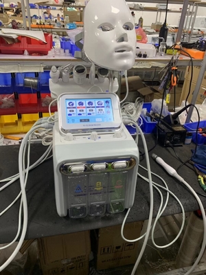 300W Skin Cleaning Machine 6/7 H2o2 In 1 Hydra Facial Black Head Removal