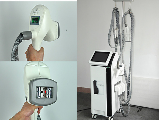 4 Handle Lipo Contour Vela shape Machine Cavitation Cellulite Removal Vacuum Rf Roller Massage