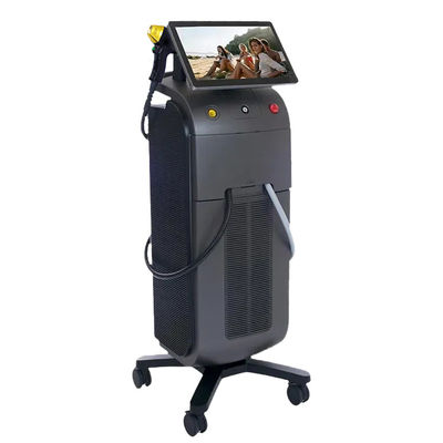 10HZ ডায়োড লেজার হেয়ার রিমুভাল মেশিন প্রফেশনাল সোপ্রানো লেজার আইস প্ল্যাটিনাম টাইটানিয়াম 1600W