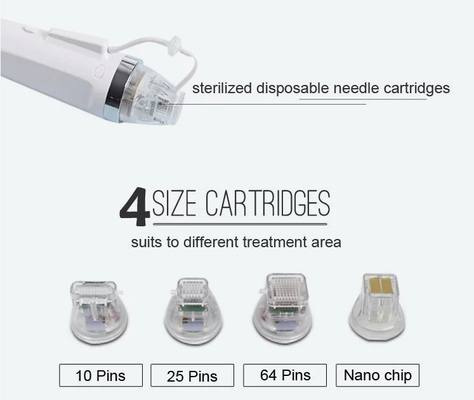পোর্টেবল ভ্যাকুমন ত্বক টান Microneedle সৌন্দর্য ত্বক যত্ন মেশিন সোনার রেডিও ফ্রিকোয়েন্সি আরএফ Microneedling