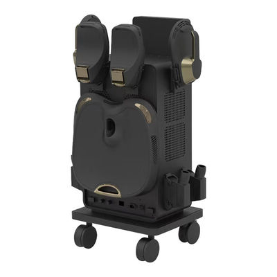 আরএফ ইএমএস সহ ইএমএস বডি শেপিং মেশিন কুশন সহ 4 টি হ্যান্ডেল