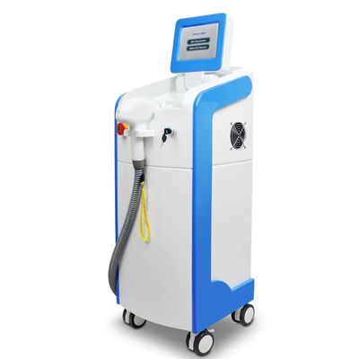 Professional 808nm Diode Laser Hair Removal Machine with 8.4 Inches Touch Screen and 1-120J/cm² Energy Density for Salon and Home Use