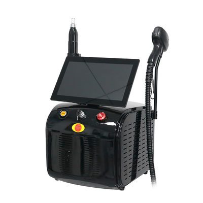 কারখানার দাম সোপ্রানো টাইটানিয়াম 2 ইন 1 ডায়োড এনডি YAG লেজার চুল অপসারণ এবং উলকি অপসারণ মেশিন ডেস্কটপ সৌন্দর্য সরঞ্জাম