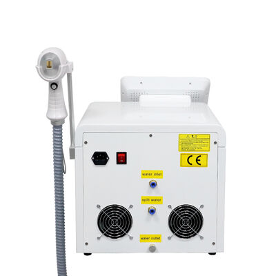 পোর্টেবল বেদনা-মুক্ত 808 লেজার হেয়ার রিমুভাল 2 ইন 1 ডায়োড লেজার হেয়ার রিমুভাল পিকোসেকেন্ড মেশিন