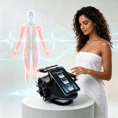 448KHz RF Tecar Body Sculpting Machine 3 Probes Contouring Device for Fat Reduction Clinic